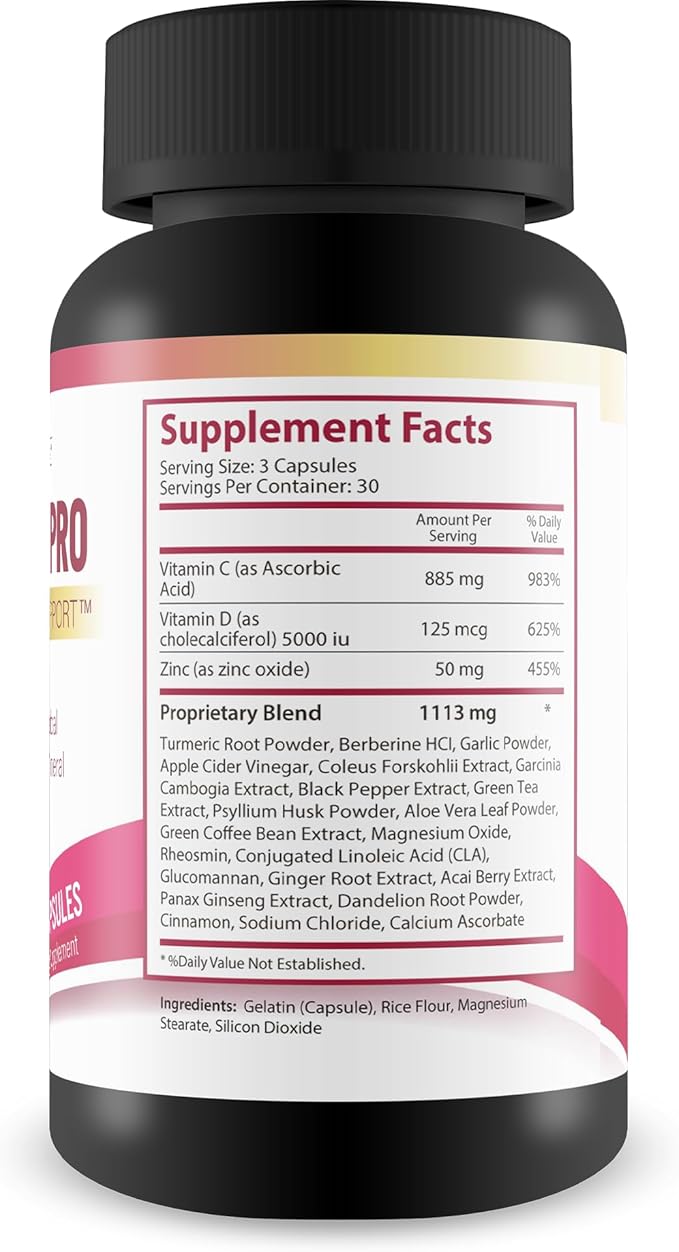 Gold Turmeric Pro - Our Best Turmeric Curcumin with Black Pepper Ginger Berberine Vitamin C D Zinc and More!- High Absorption Turmeric Gold Supplement Quality - Our Best Curcumin Supplement