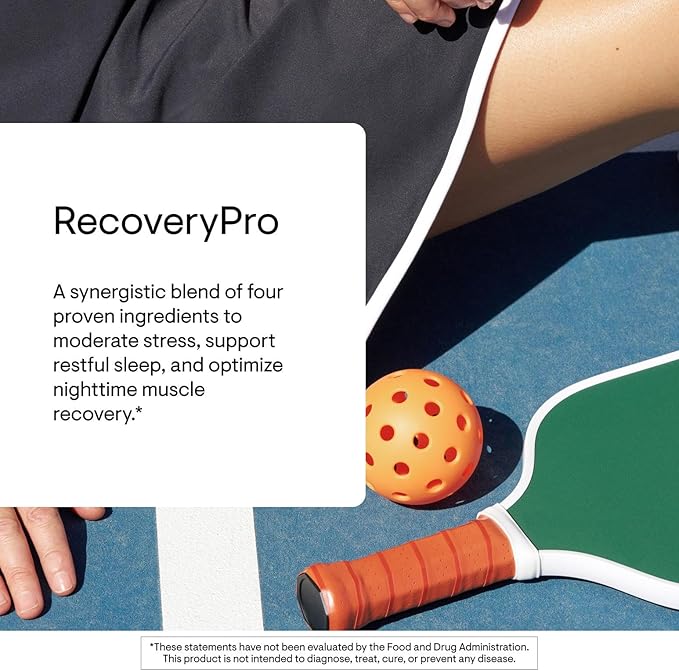 THORNE - RecoveryPro - Whey Protein Powder with Magnesium GABA &amp L-Tryptophan - Supports Restful Sleep Stress Management &amp Muscle Recovery* - NSF Certified for Sport - Gluten-Free - 12 Servi