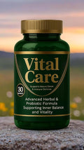 New Vital Care – Advanced Herbal &amp Probiotic Supplement | Supports Natural Detox Immune Defense &amp Inner Balance | 30 Capsules for Daily Wellness Energy &amp Vitality 1 Bottle Bacterium Plus