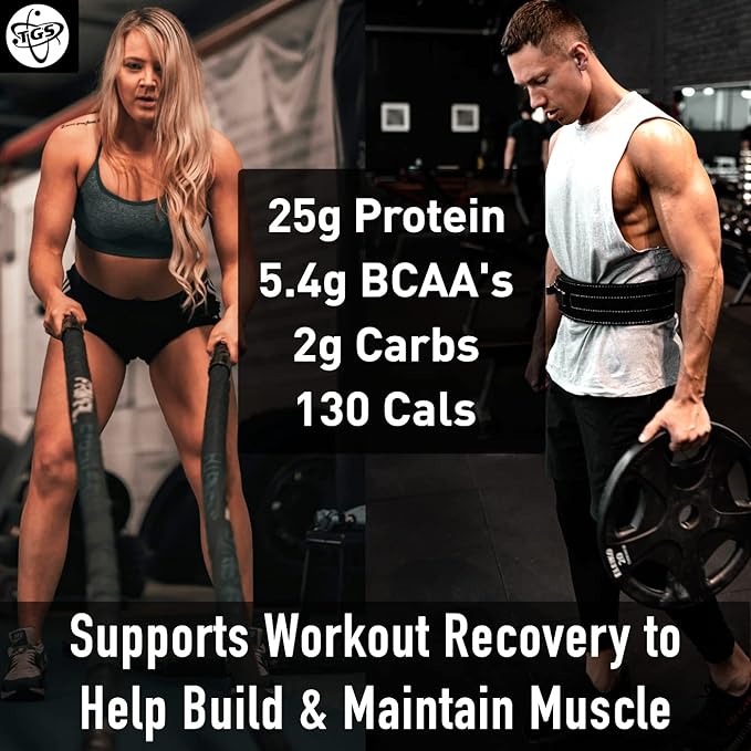 TGS Nutrition 100 Whey Protein Powder Unflavored Unsweetened - Clean No Artificial Ingredients for Men &amp Women - 5lb Bulk Soy Gluten Free Keto Friendly - Post Workout Muscle Recovery