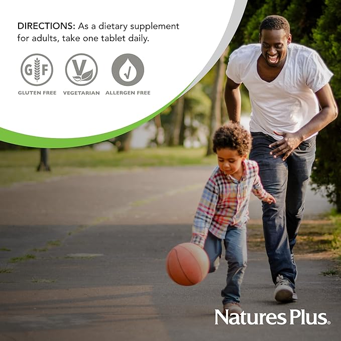 NaturesPlus Niacinamide Sustained Release - 1000 mg 90 Tablets - High-Potency Vitamin B3 Supplement - Vegetarian Gluten Free - 90 Servings