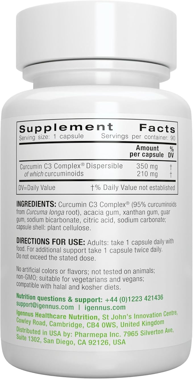 Multivitamin &amp Minerals for Women + High Absorption Curcumin C3 Complex Vegan Bundle Sustained Release Advanced Multivitamin + 300% Greater Absorption Curcuminoids with Rapid Uptake by Igennus