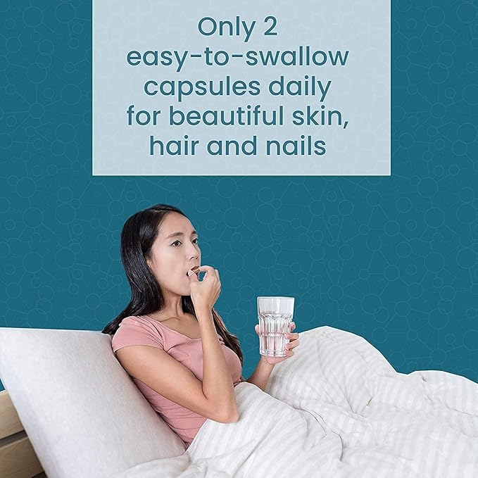 Enhanced Collagen Pills (Types I II III V X) | Grass Fed Collagen Peptides &amp Proteox for Maximum Absorption &amp Benefits | Keto Primal Amino Acid Hydrolyzed Protein for Hair Nail Skin Joint