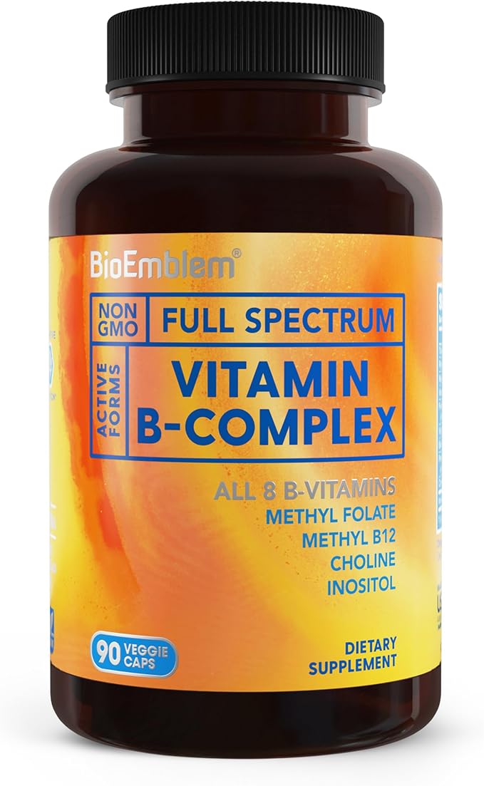 BioEmblem Vitamin B-Complex and Mushroom Complex