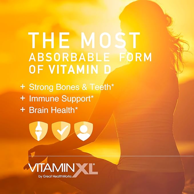 OmegaXL Joint Support Supplement - Natural Muscle/Immune Support 60 Softgels (2 Pack) &amp VitaminXL D3 High Potency Daily Vitamin D 5000 IU 125mcg Supplement (30 Softgels)
