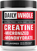 5000mg Creatine Monohydrate Micronized Powder Pure Unflavored Micronized Creatine Monohydrate 300g (60 Servings) Nutritional Supplements for Men &amp Women Sugar-Free Non-GMO with Scoop
