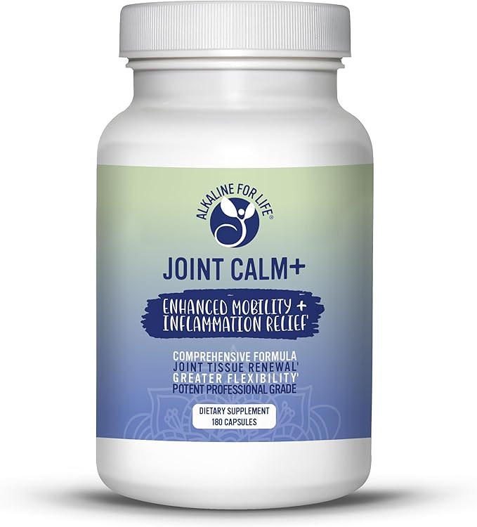 Joint Calm Glucosamine Chondroitin Joint Support Supplement - 900mg Glucosamine Sulfate HCI 300 mg Glucosamine KCI 225 mg Chondroitin sulfate with OPC Antioxidants for Inflammation Support