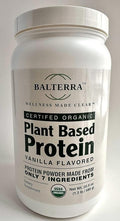 Organic Plant Based Protein by Balterra – Physical Performance Protein Supplement (Vanilla)