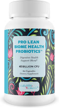 Pro Lean Biome Health Probiotics - Digestive Health &amp Immune Support - Improve Gut Microbiome for Overall Health &amp Improved Energy - Probiotic &amp Prebiotic Blend - Health Starts in The Gut