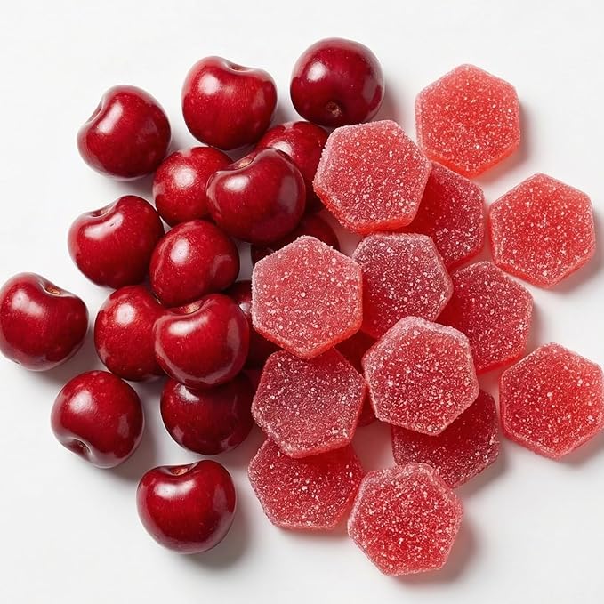 Create Creatine Monohydrate Gummies for Men &amp Women Boost Focus Strength and Endurance Anti-Melting Formula Vegan Gluten-Free Non-GMO 1.5g of Creatine per Gummy (Sour Cherry)