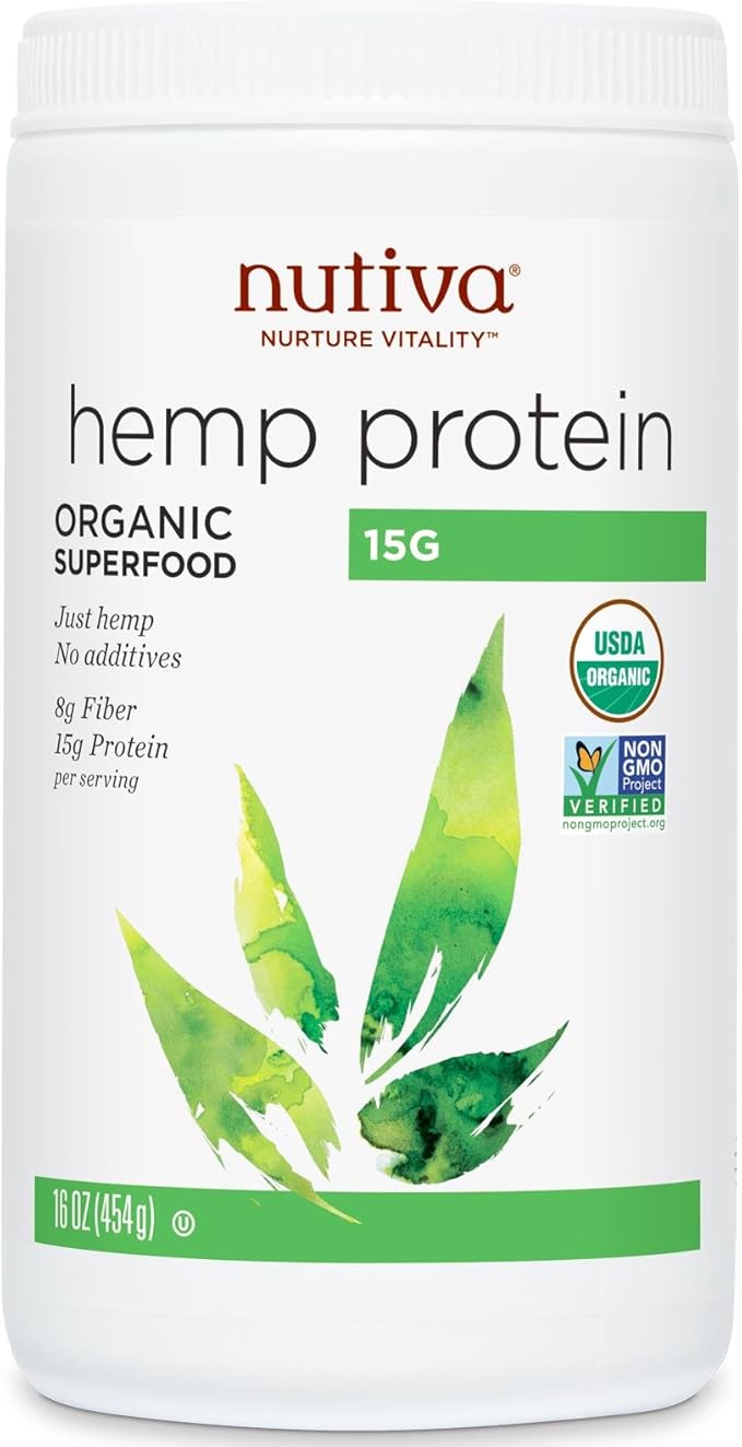 Nutiva Hemp Protein 15g Org