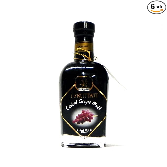 De Nigris Balsamic Vinegar La Saba 8.45 fl oz (Pack of 6)