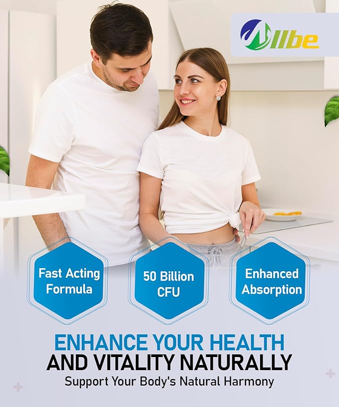 Probiocan 𝟮𝟬 𝗕𝗶𝗹𝗹𝗶𝗼𝗻 𝗖𝗙𝗨 𝗣𝗿𝗼𝗯𝗶𝗼𝘁𝗶𝗰𝘀 𝗳𝗼𝗿 𝗗𝗶𝗴𝗲𝘀𝘁𝗶𝘃𝗲 𝗛𝗲𝗮𝗹𝘁𝗵 7 Strains of Probiotic for Women 4 Packs of 60 Capsules (240 Days Supply)