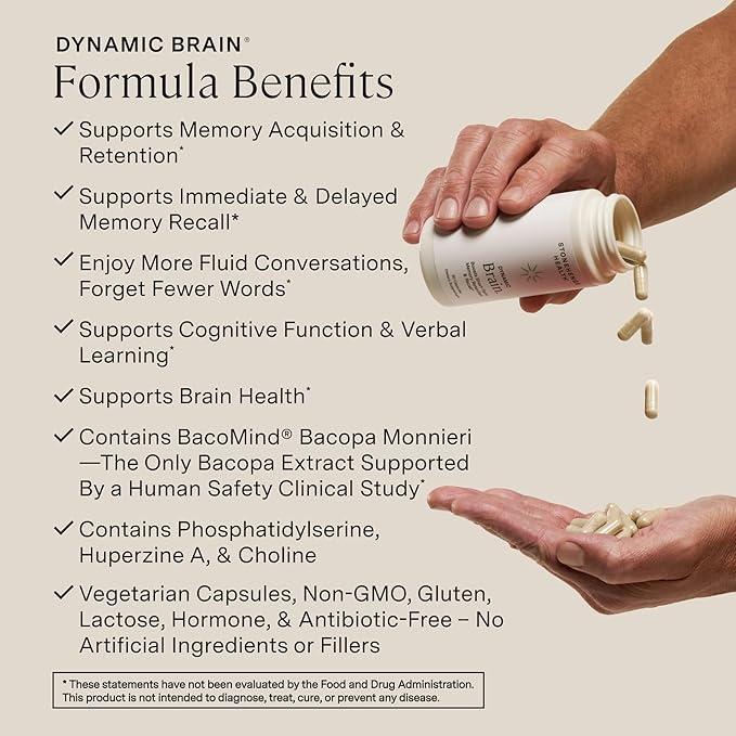 Stonehenge Health Dynamic Joint + Dynamic Brain Bundle Supplement Supports Comfort Mobility Flexibility + Memory Acquisition and Retention