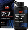 GNC AMP Creatine HCl 189 Pills Supports Strength &amp Muscle Building Athletic Performance Energy Production Recovery Supplement Fast Absorbing Gluten Free Formula 240 Tablets (1 Pack)