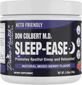 Dr. Colbert MD Sleep-Ease Powder | Mixed Berry Flavor | by Divine Health | KSM-66 Ashwagandha | 5-htp | 5mg Melatonin | Lemon Balm | L-Theanine | Sugar Free | 30 Day Supply | 5.29 oz