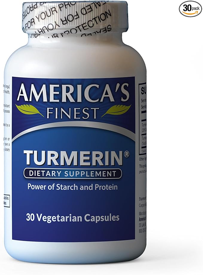 AFI Turmeric Curcuminoid &amp Starmeric Turmeric Supplement 250 mg Each Joint &amp Antioxidant Support