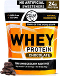TGS Nutrition Chocolate Whey Protein Powder 2lb - No Artificial Sweeteners Natural Ingredients No Stevia GMO Free - Whey Concentrate for Men &amp Women Shakes Smoothies - Muscle Recovery