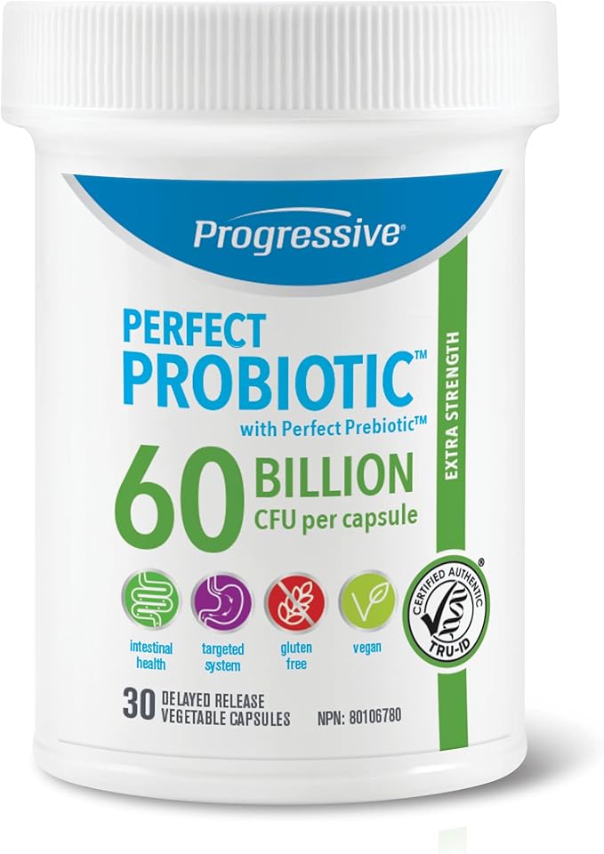 PROGRESSIVE Perfect Probiotic 60B 30 CT