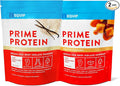 Equip Foods Prime Protein Powder Vanilla &amp Prime Protein Powder Salted Caramel