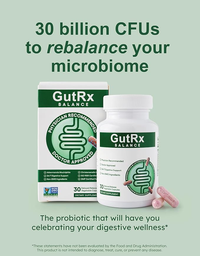 Daily Probiotics for Women &amp Men with Bifidobacterium Longum &amp Prebiotics for Gut Health + Balance with Akkermansia &amp Christensenella + Mealtime Digestive Enzymes with Lactase Lipase &amp