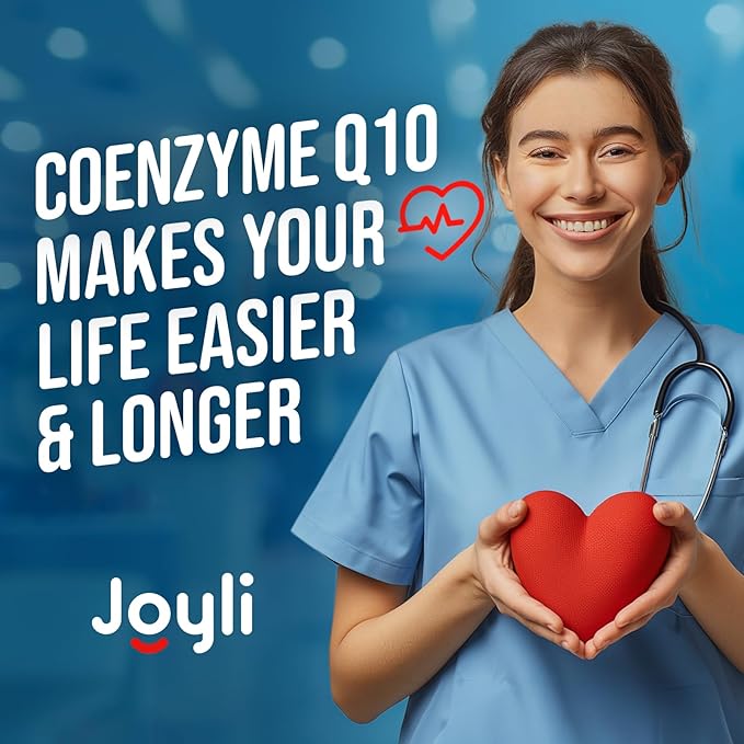 High Absorption CoQ10 500MG - Co Q 10 Supplement 120 Softgels for Heart Health&ampEnergy Production - Enhanced CoQ10 Nutritional Supplements with Coenzyme Q10 - Alternative to coq10 400mg softgels