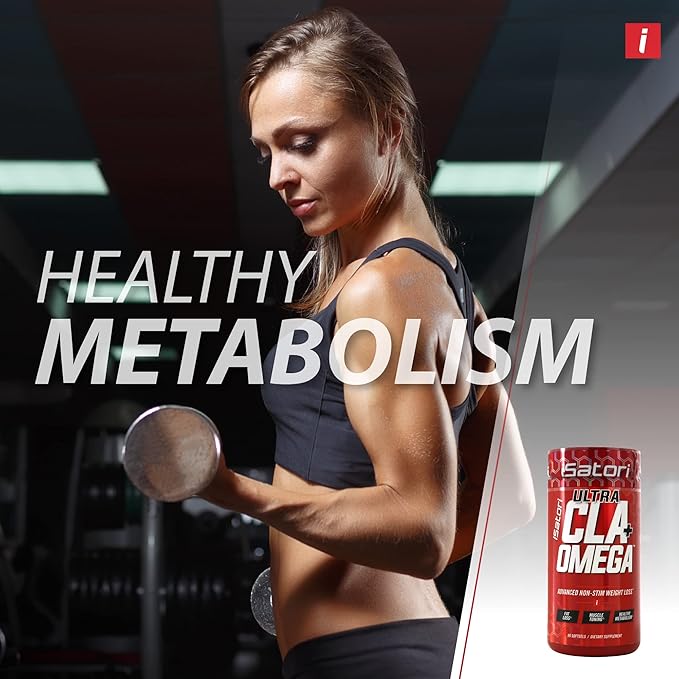 iSatori L-Carnitine LS3 Blue Raspberry 1500mg (32 Servings) Ultra CLA (90 Softgels) Liquid L-Carnitine with Acetyl Omega 3 6 9 Safflower Oil