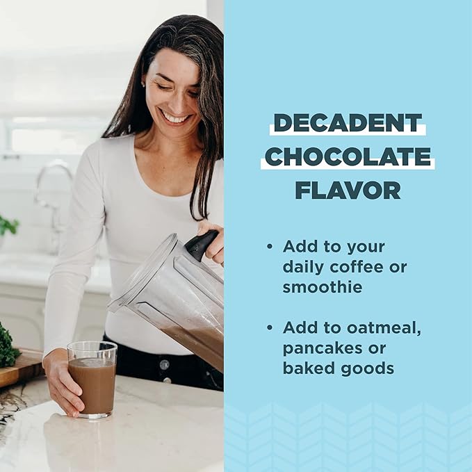 Ancient Nutrition Multi Collagen Protein Powder Chocolate 40 Servings + Bone Broth Protein Powder Chocolate 40 Servings