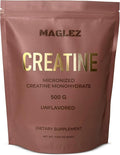 Micronized Creatine Monohydrate 500g (100 Servings) Unflavored - Lean Muscle Strength &amp Recovery - Third-Party Tested - Designed for Women