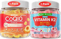 Bundle: Coq10 100mg 200mg Gummies &amp Vitamin K2 Gummies