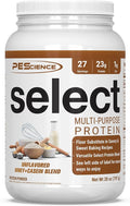 PEScience Select Multi-Purpose Unflavored Protein Powder Low Carb Keto Friendly Gluten Free Whey &amp Casein Protein Flour for Baking and Smoothies 27 Servings
