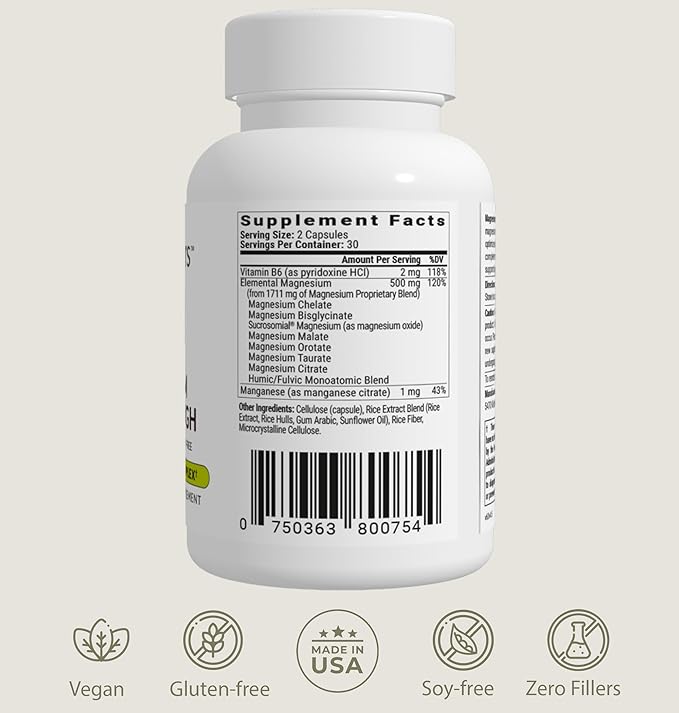 BiOptimizers - P3-OM (60 Capsules) and Magnesium Breakthrough 4.0 (60 Capsules) Supplement Bundle