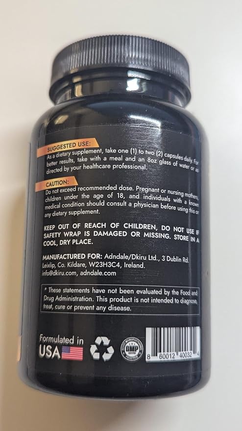 Adndale Cortisol Supplements for Women. Cortisol Reducer 14-in-1 Ashwagandha Supplement with Magnesium Glycinate L-Theanine &amp More. 90 Capsules.