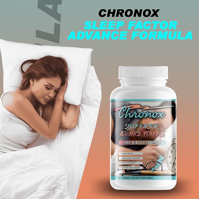 Natural Sleep Supplement with Chamomile &amp Passionflower - Magnesium Sleep Supplement with Herbal Extracts &amp Melatonin for Restful Nights - Enjoy Peaceful Sleep with Sleep Aid Supplement - 60 C