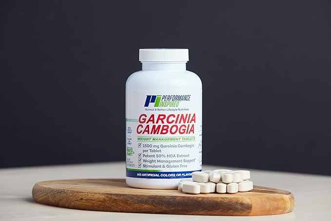 Performance Inspired 1500mg Garcinia Cambogia – Stimulant Free – 120 Count