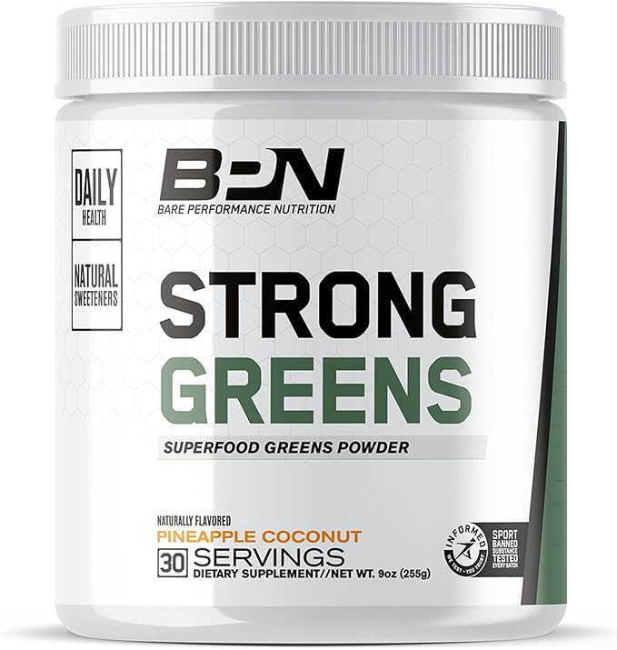 BARE PERFORMANCE NUTRITION BPN Creatine Monohydrate &amp Strong Greens Bundle