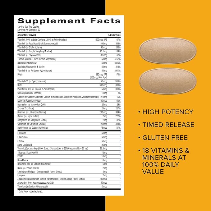 GNC Mega Men Sport Multivitamin | Performance Muscle Function and General Health | 180 Count