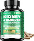 Kidney Cleanse &amp Bladder Support Supplement for Men &amp Women 1450mg with Chanca Piedra Cranberry Astragalus - Detox for Urinary Tract Health &amp Kidney Function - 60 Vegan Capsules