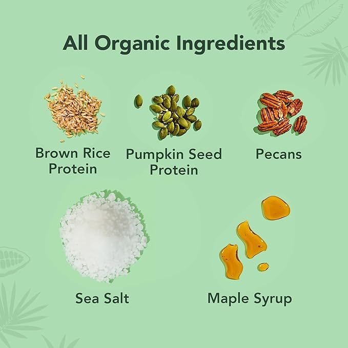 Aloha Organic Maple Sea Salt Protein Bar 12 ct