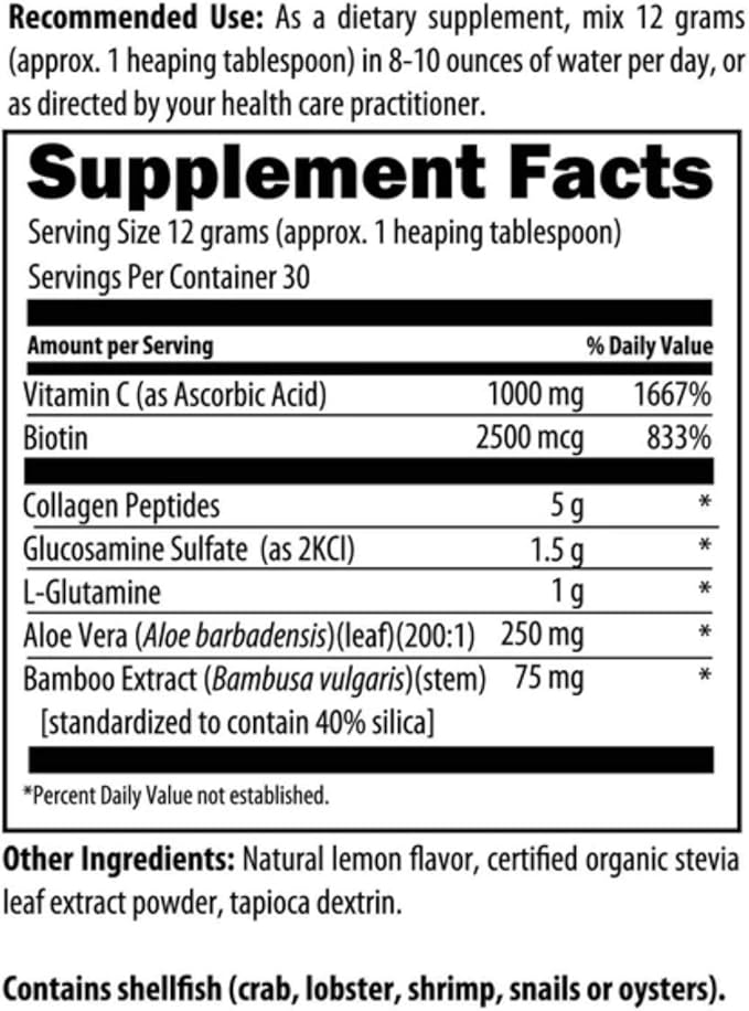 Vitamin C + Biotin for Beautiful Skin - ProGlow Glow Getter (30 Servings)