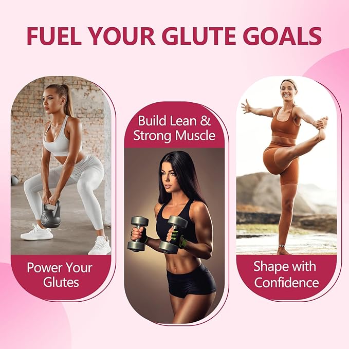 Creatine for Women | with Hydrolyzed Collagen BCAA | 3G Creatine Chews for Women Booty Gain Lean Muscles Recovery &amp Energy Vegan Sugar Free Creatine Powder Alternative 60 Servings