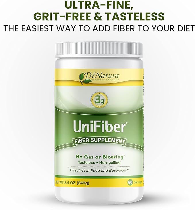 Dr. Natura® Unifiber Natural Fiber Supplement 8.4-Ounce. (Pack of 3)