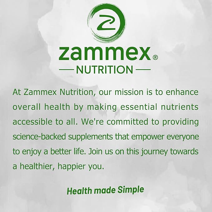Zammex Beef Bone Broth Protein Powder - Grass-Fed Hydrolyzed Collagen 8g Protein per Serving Supports Hair Skin and Joint &amp Bone Health Keto Paleo Friendly 30 Servings - Lemongrass
