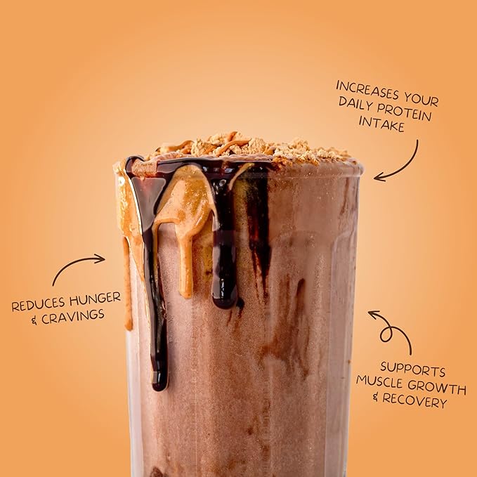 Clean Simple Eats Whey Protein Powder Chocolate Peanut Butter Flavor Naturally Sweetened 100% Grass Fed Protein Powder with Digestive Enzymes &amp No Artificial Ingredients Gluten Free 30 Serving
