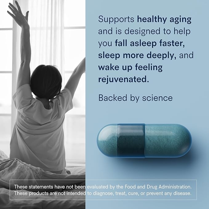 Tally Health Restore – Nighttime Sleep Formula with Magnesium Bisglycinate L-Theanine &amp Apigenin | Melatonin-Free Vegan Non-GMO | Promotes Relaxation &amp Restful Sleep | 90 Capsules