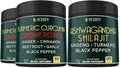 Bundle 7in1 Turmeric Curcumin &amp 5in1 Ashwagandha Shilajit Supplement