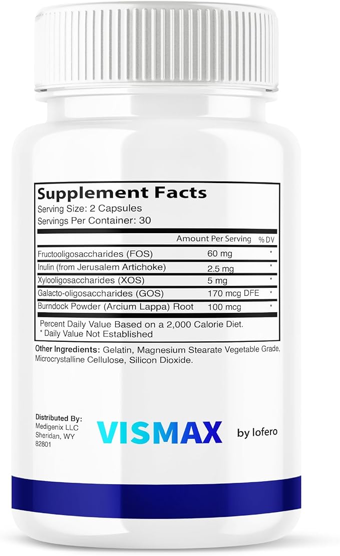 (3 Pack) Vismax Revive Capsules Vis Max Premium Vision Supplement Vitamin Supplement Pills Premium All-Natural Ingredients Advanced Formula for Eyesight Focus Visual Sight Overall Wellness (180 ct)