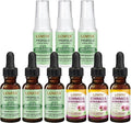 LOVITA 9-Pack Ultimate Trio Bundle - 3 Propolis Drops 3 Sprays &amp 3 Echinacea Max Strength Seasonal Care (9 Pc)