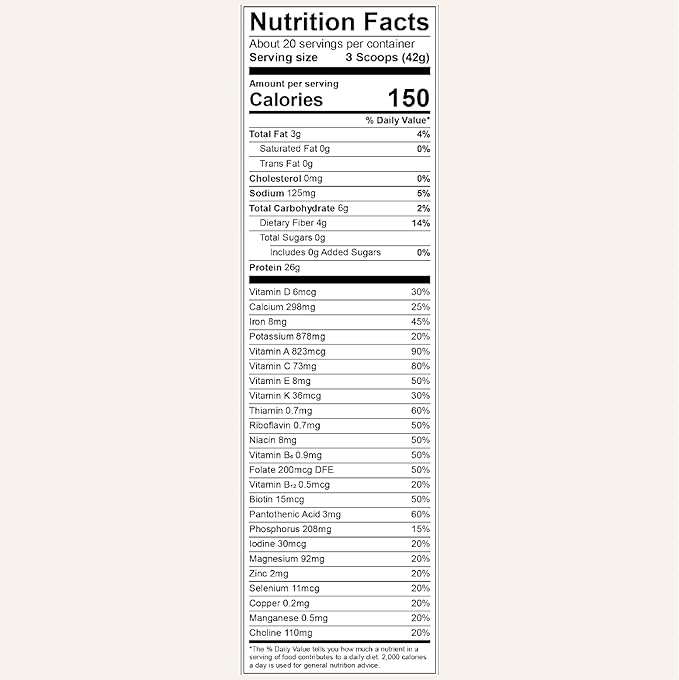 Kathy Ireland Nutrition Daily Essentials Plant-Based Protein Powder for Women 26g Vegan Protein Lean Meal Replacement - Chocolate