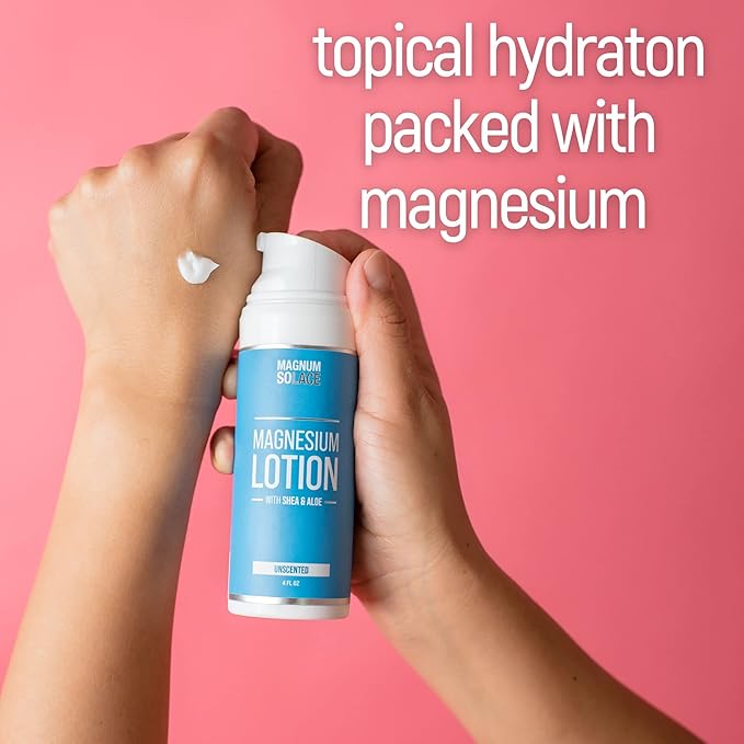 Magnesium Lotion and Magnesium Oil Spray (2 Item Bundle)